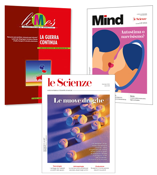 ABBONAMENTO ANNUALE A LIMES + LE SCIENZE + MIND