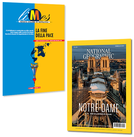 ABBONAMENTO ANNUALE A LIMES + NATIONAL GEOGRAPHIC