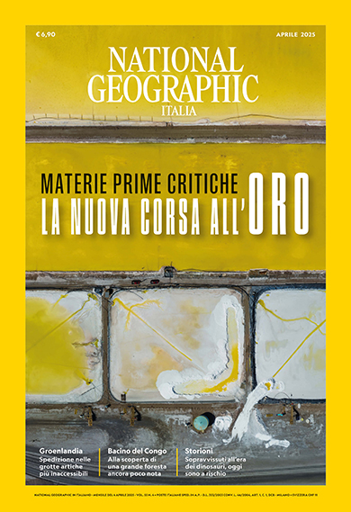 NATIONAL GEOGRAPHIC 4/2025: LA NUOVA CORSA ALL'ORO