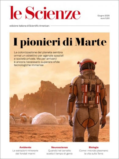 LE SCIENZE 682/2025: I PIONIERI DI MARTE (GIUGNO 2025)