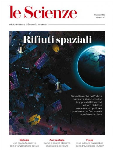 LE SCIENZE 679/2025: RIFIUTI SPAZIALI (MARZO 2025)